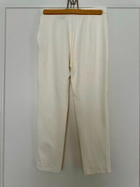 Cream Cropped Pants Small, Imperial Italy Career Casual